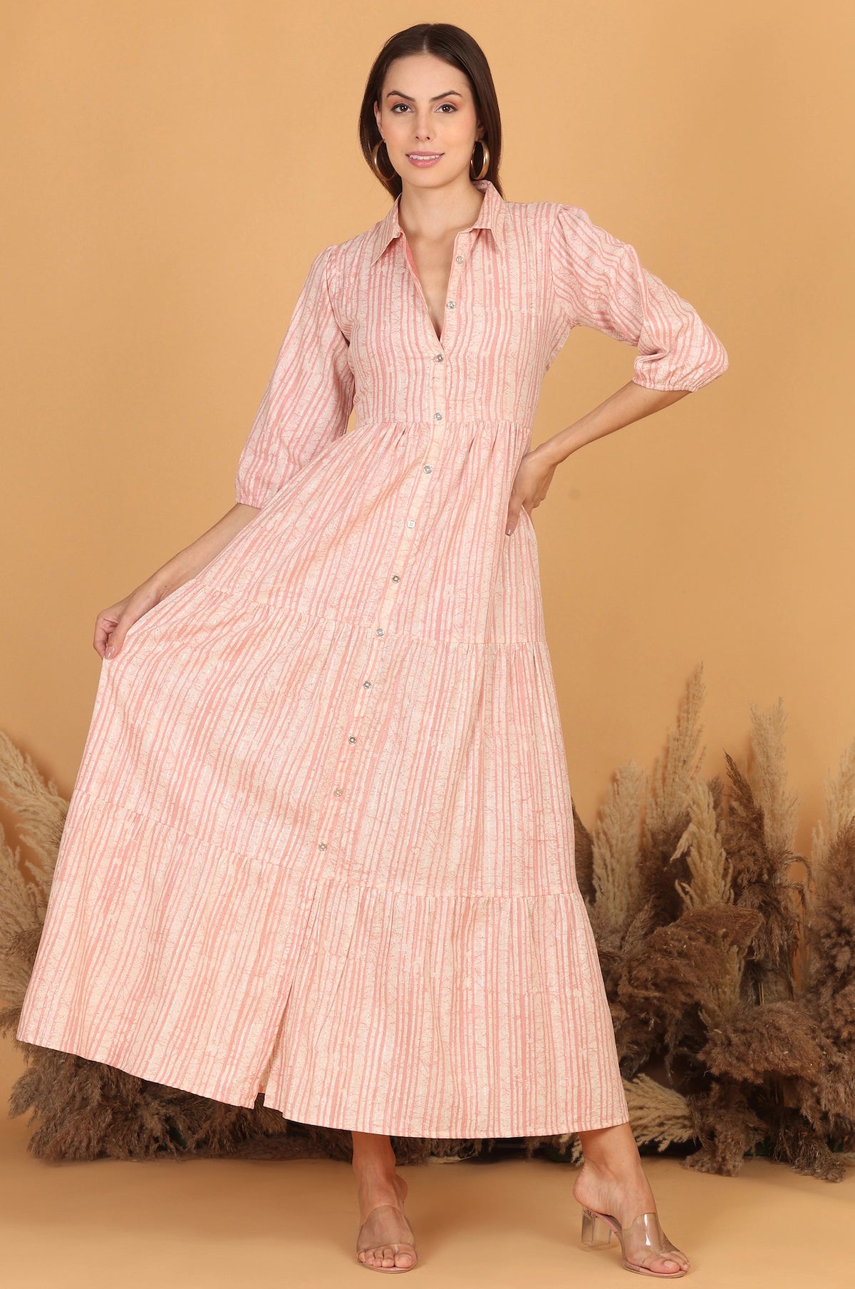 Batik Lurex Weave Dress