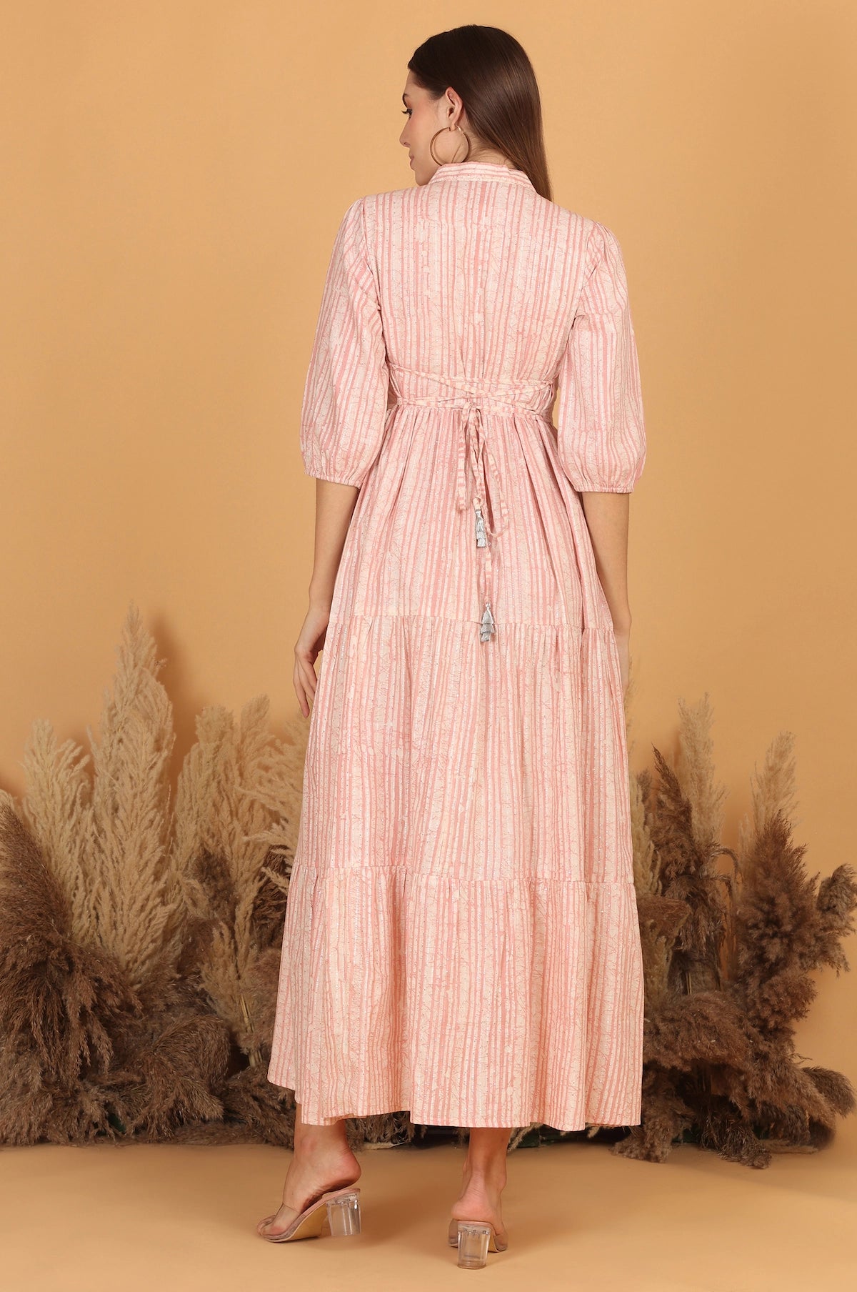 Batik Lurex Weave Dress