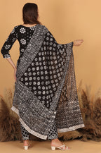 Batik Silver Moon Suit Set