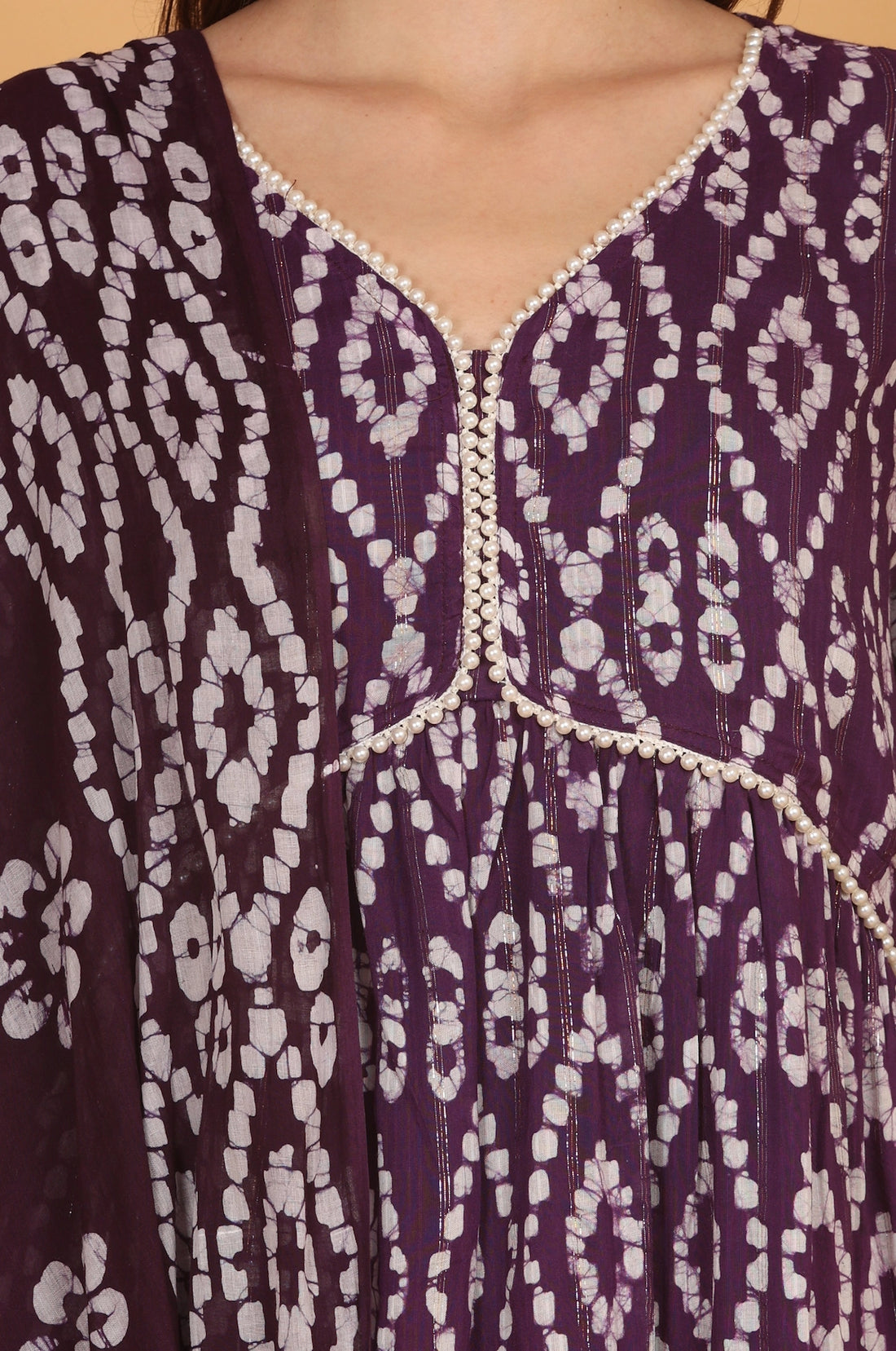 Batik in Alia’s Anarkali Suit