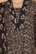 Batik Dobby Weave Suit Set