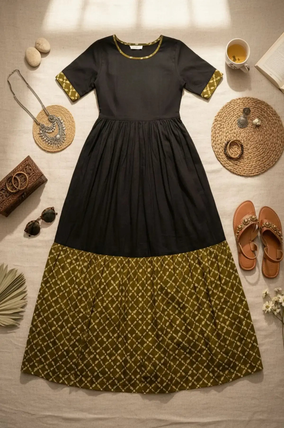 Midnight Mehendi Anarkali Maxi