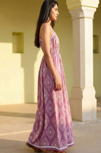 Lavender Moon One-Shoulder Maxi