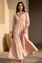 Batik Lurex Weave Dress
