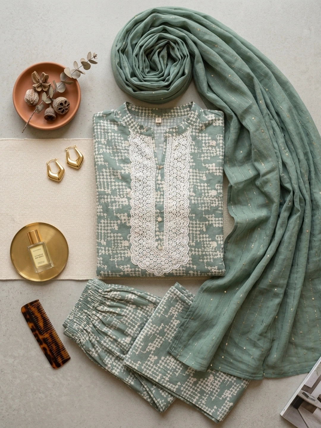 Smoke Glow Batik Set