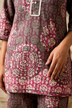 Batik Earth & Rose Co-Ord Set