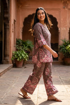 Batik Earth & Rose Co-Ord Set