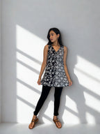 Batik Handprinted Top in Pink