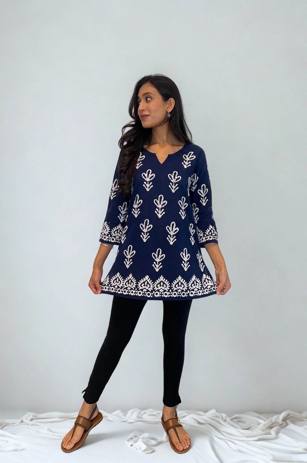 Batik Handprinted Tunic
