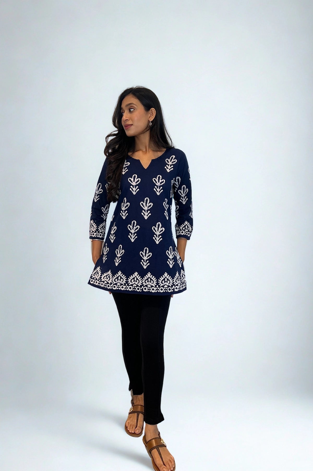 Batik Handprinted Tunic