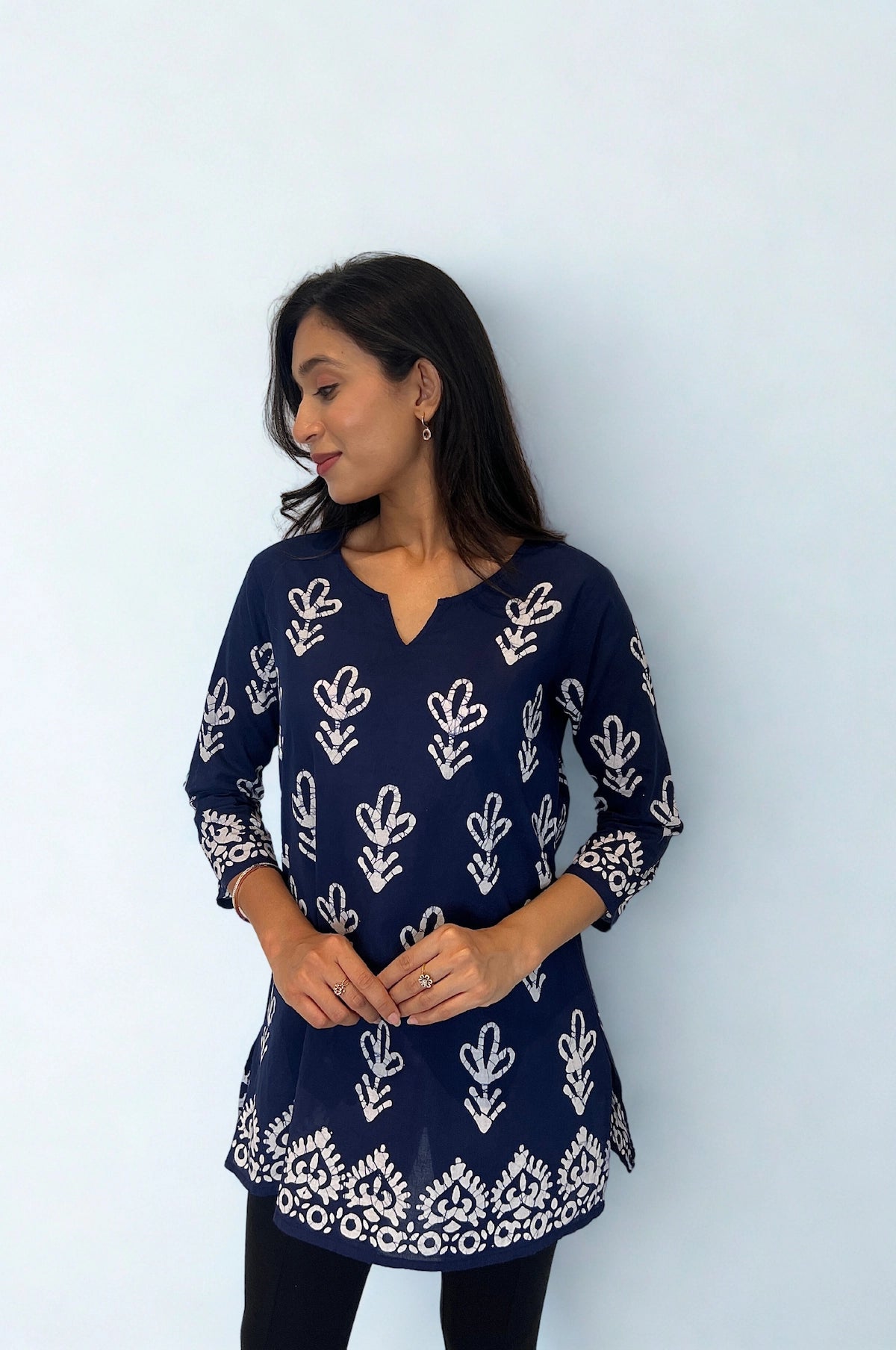 Batik Handprinted Tunic
