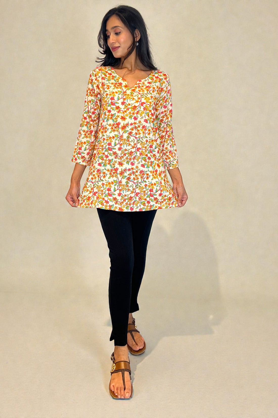 Floral Printed Tunic