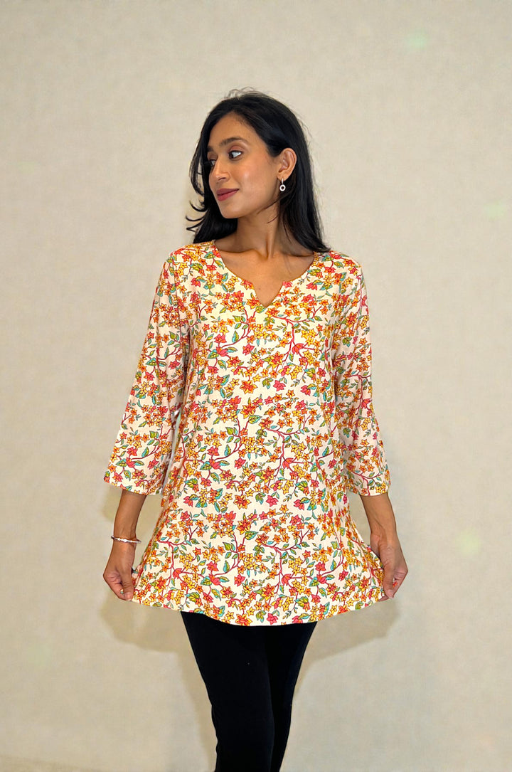 Floral Printed Tunic