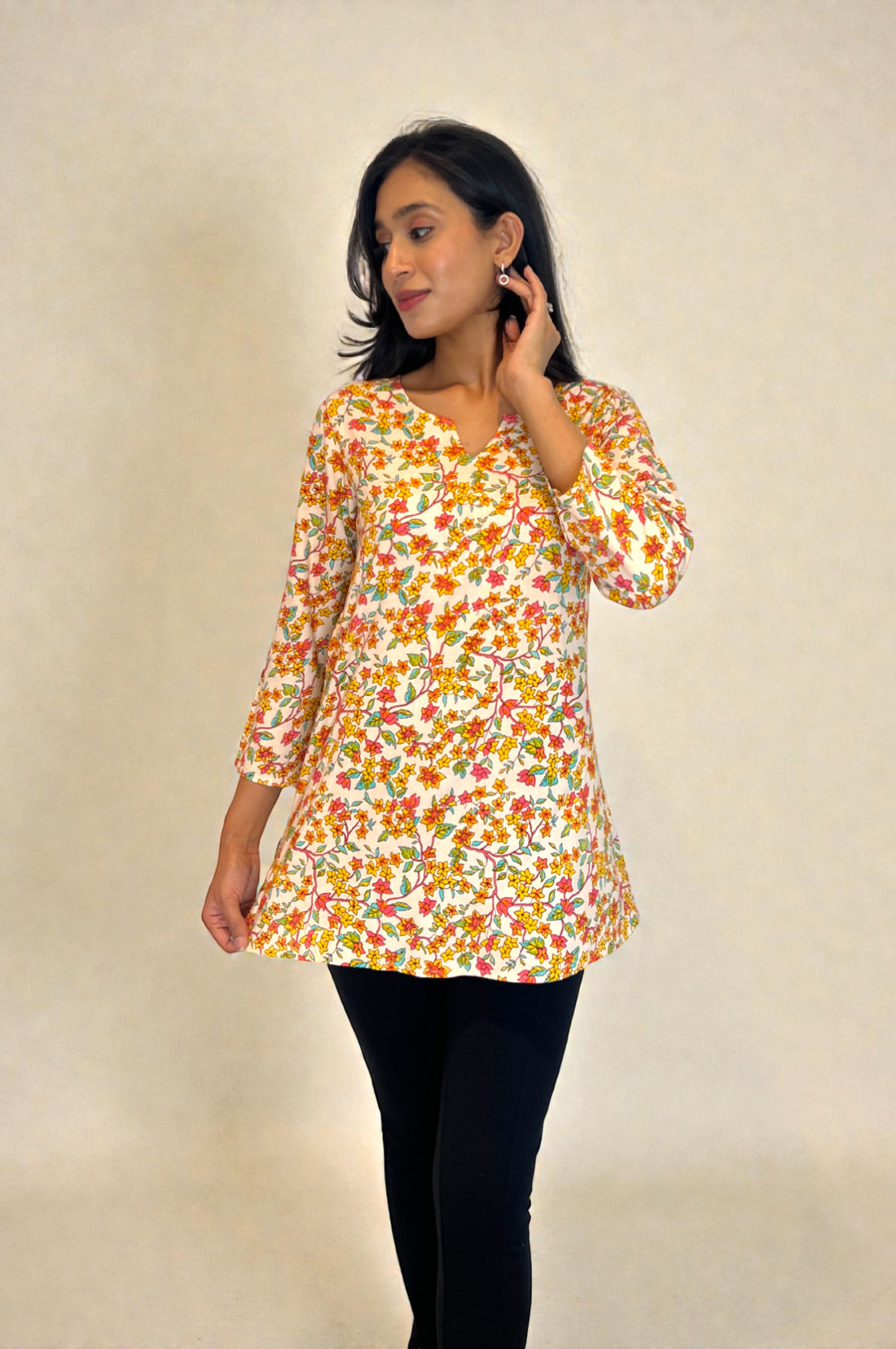 Floral Printed Tunic