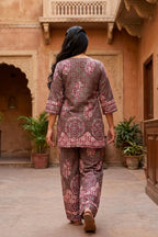 Batik Earth & Rose Co-Ord Set