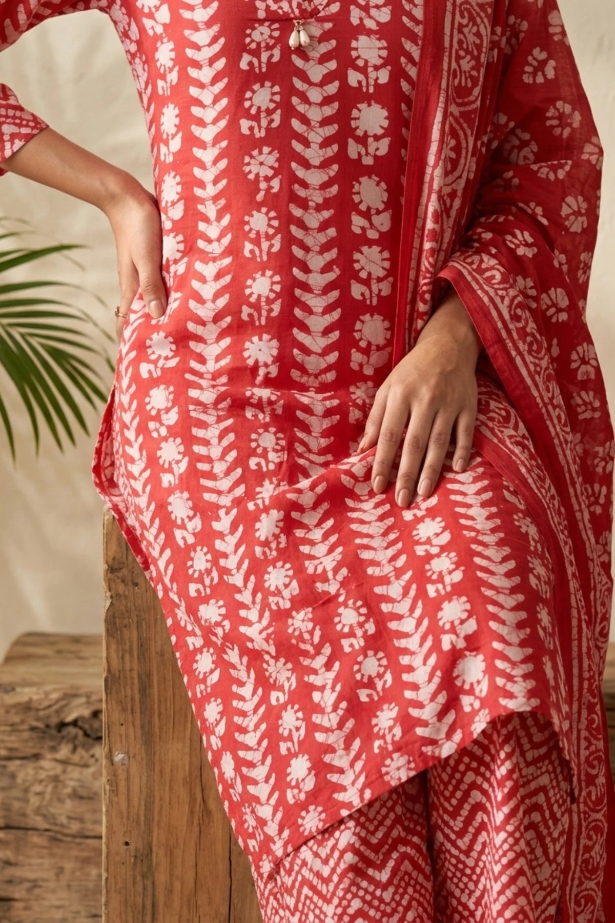 Batik Saavri Suit Set