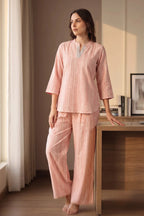 Batik Silver Stripe Co-Ord Set