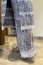 Silver Ash Batik Suit Set