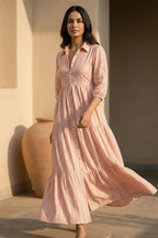 Batik Lurex Weave Dress
