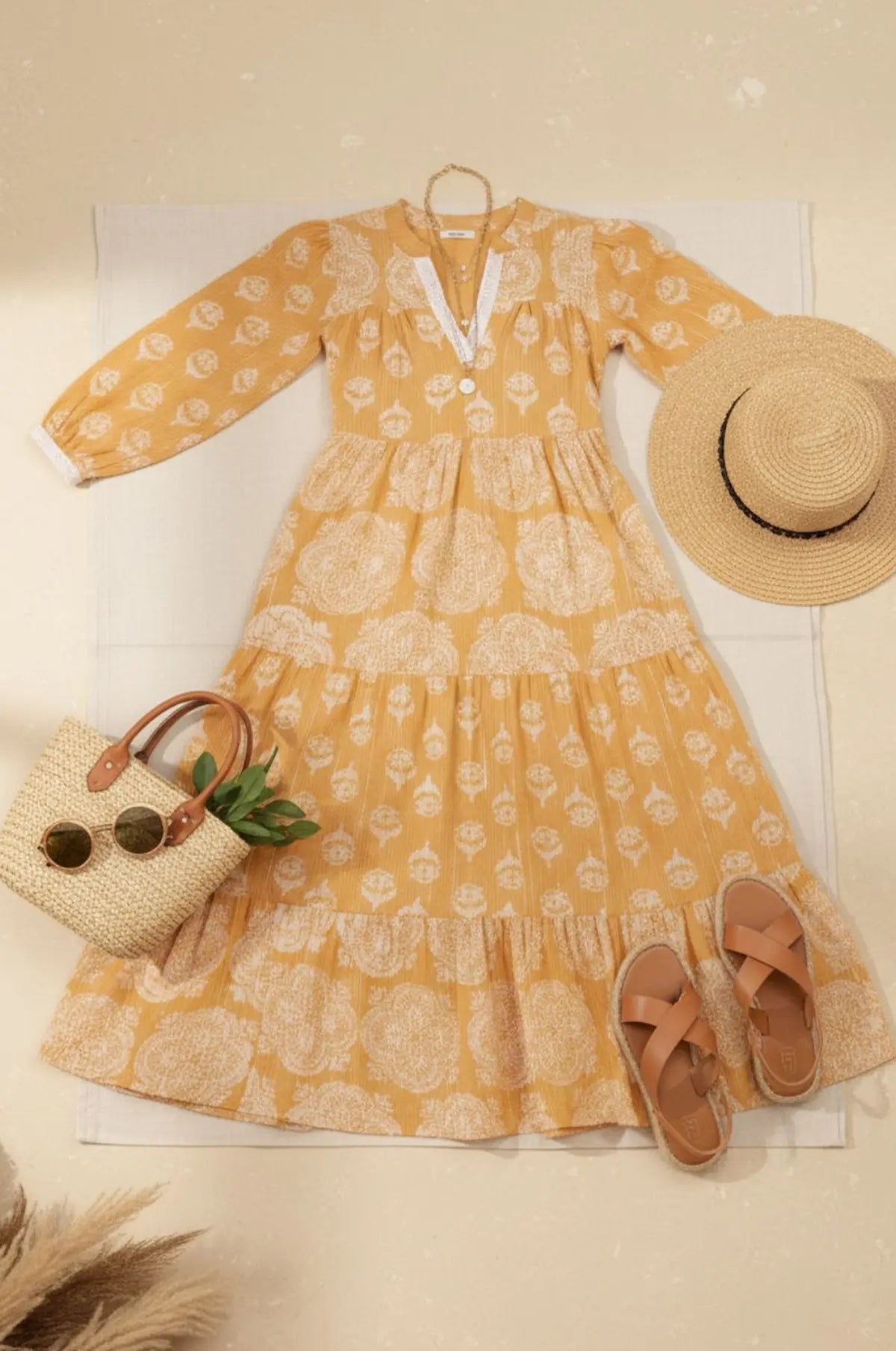 Batik Umbrella Dress