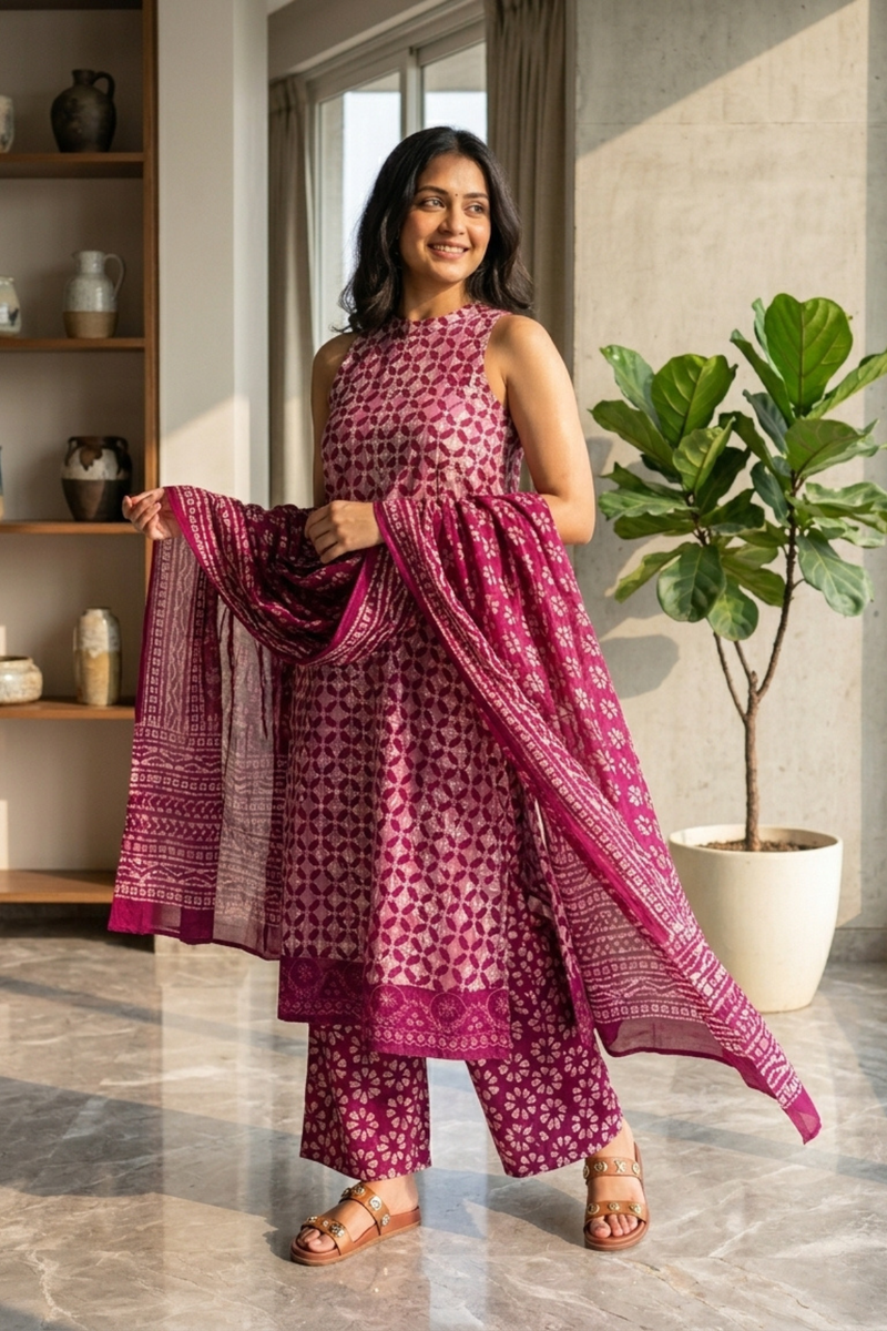 Batik Vineyard Bloom Set
