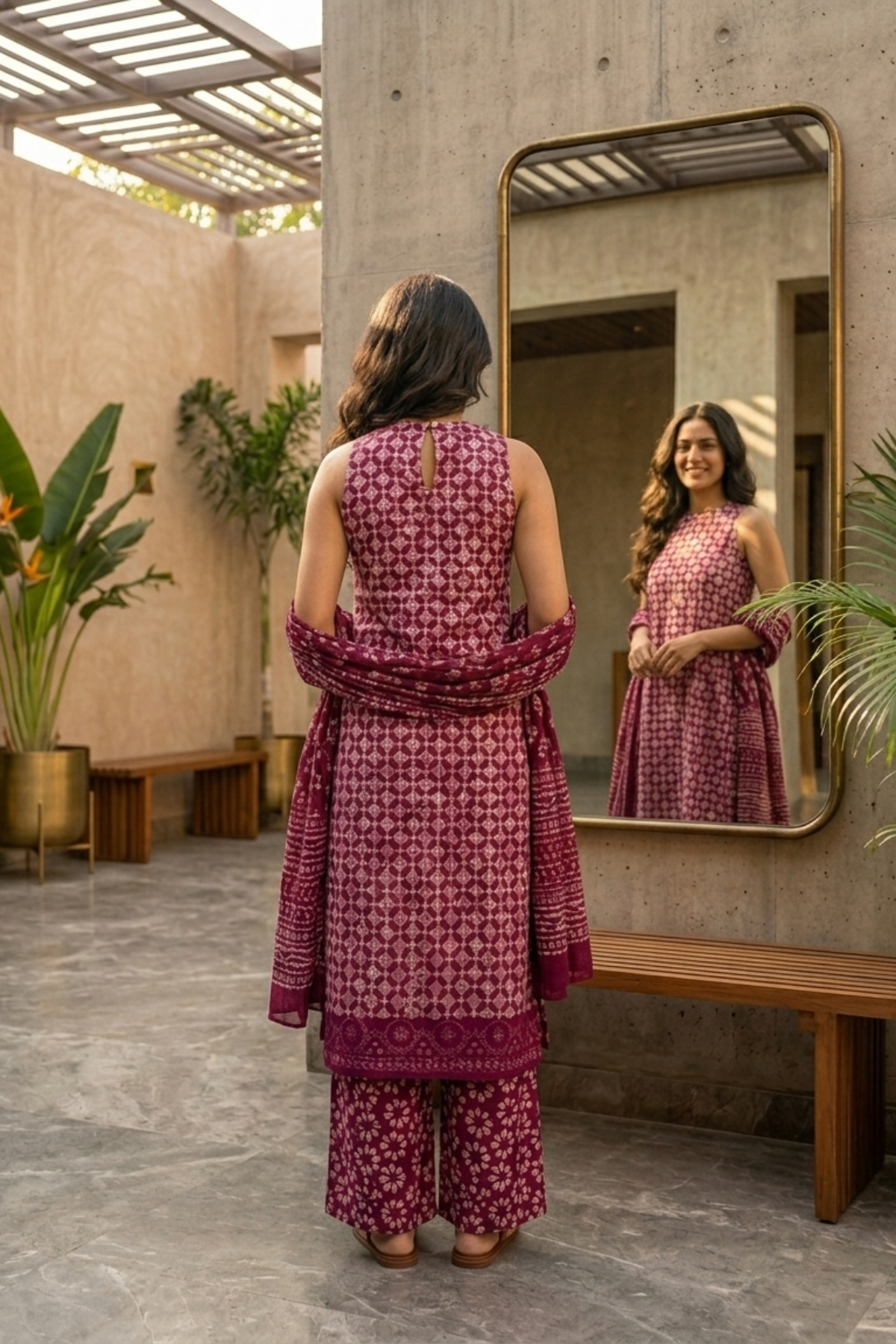 Batik Vineyard Bloom Set