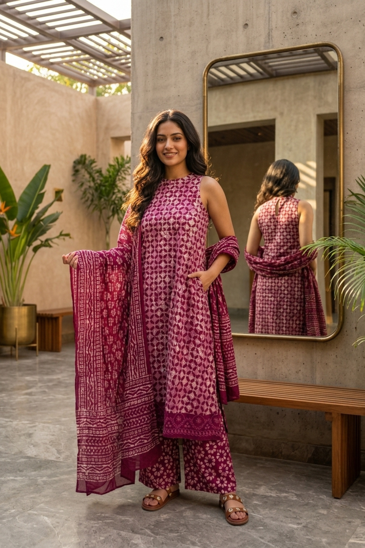 Batik Vineyard Bloom Set