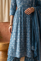 Crushed Batik in Alia’s Anarkali Suit