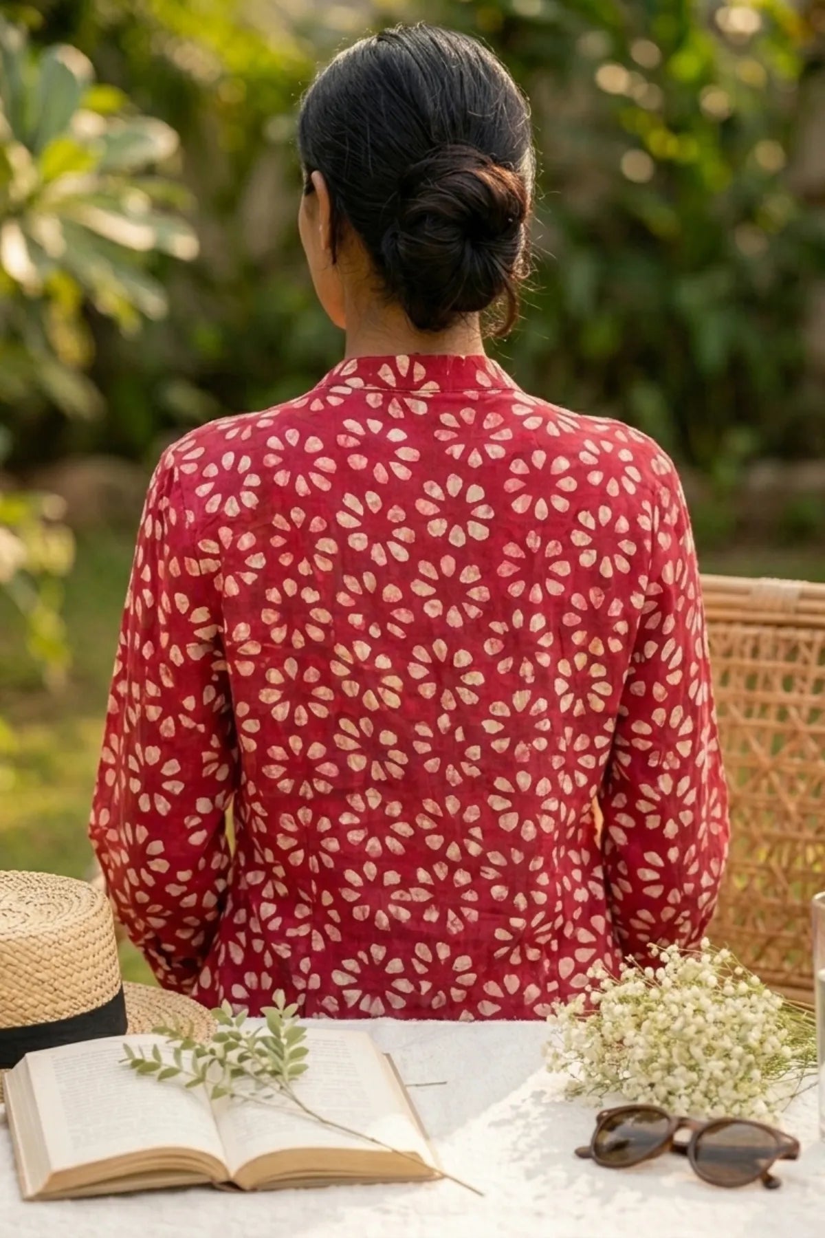 Scarlet Daisy Shirt