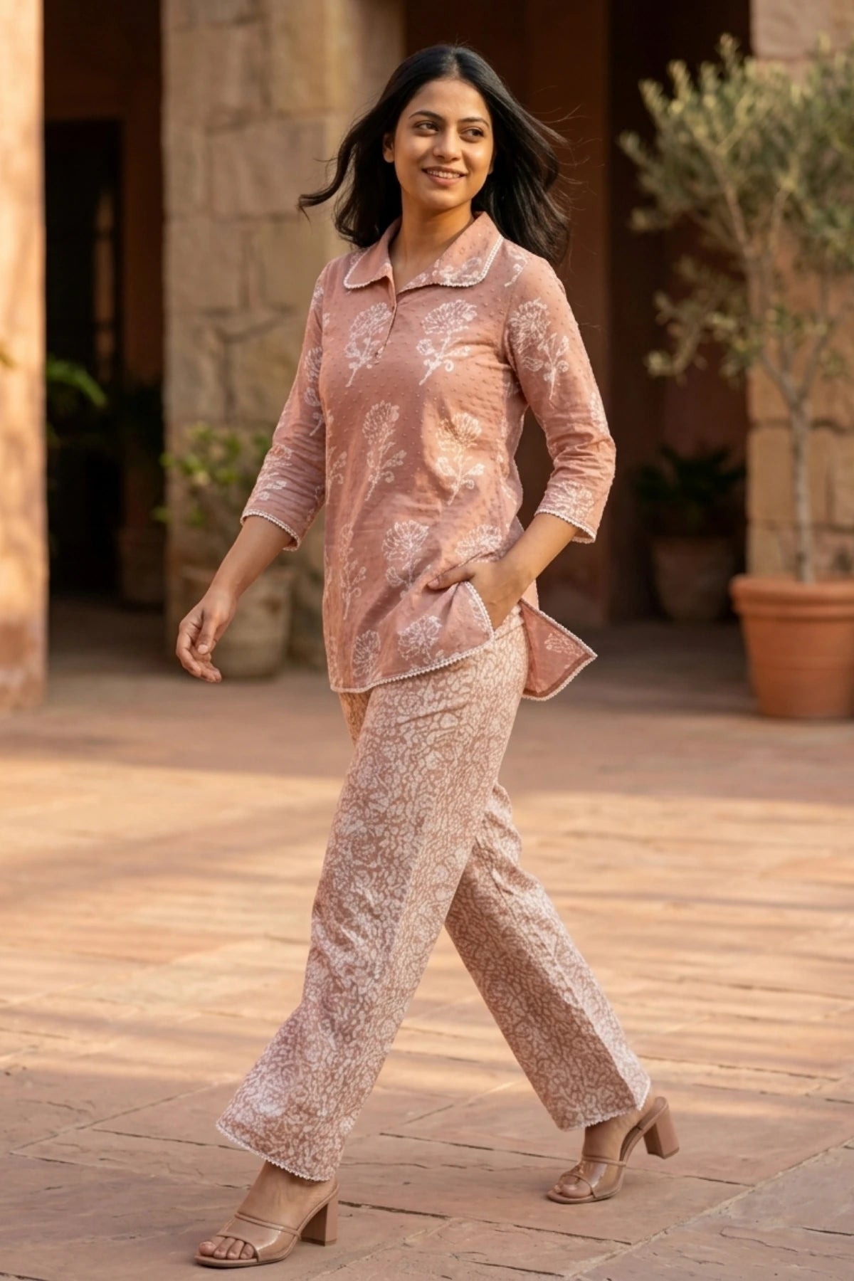 Beige Balance Co-Ord Set