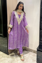 Amethyst Batik Suit Set