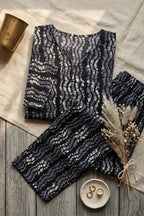 Batik Twilight Co-Ord Set - Black