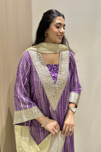 Amethyst Batik Suit Set