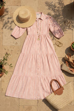 Batik Lurex Weave Dress