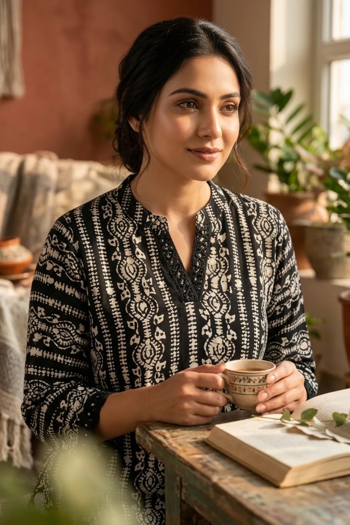 Moonlit Mosaic Tunic