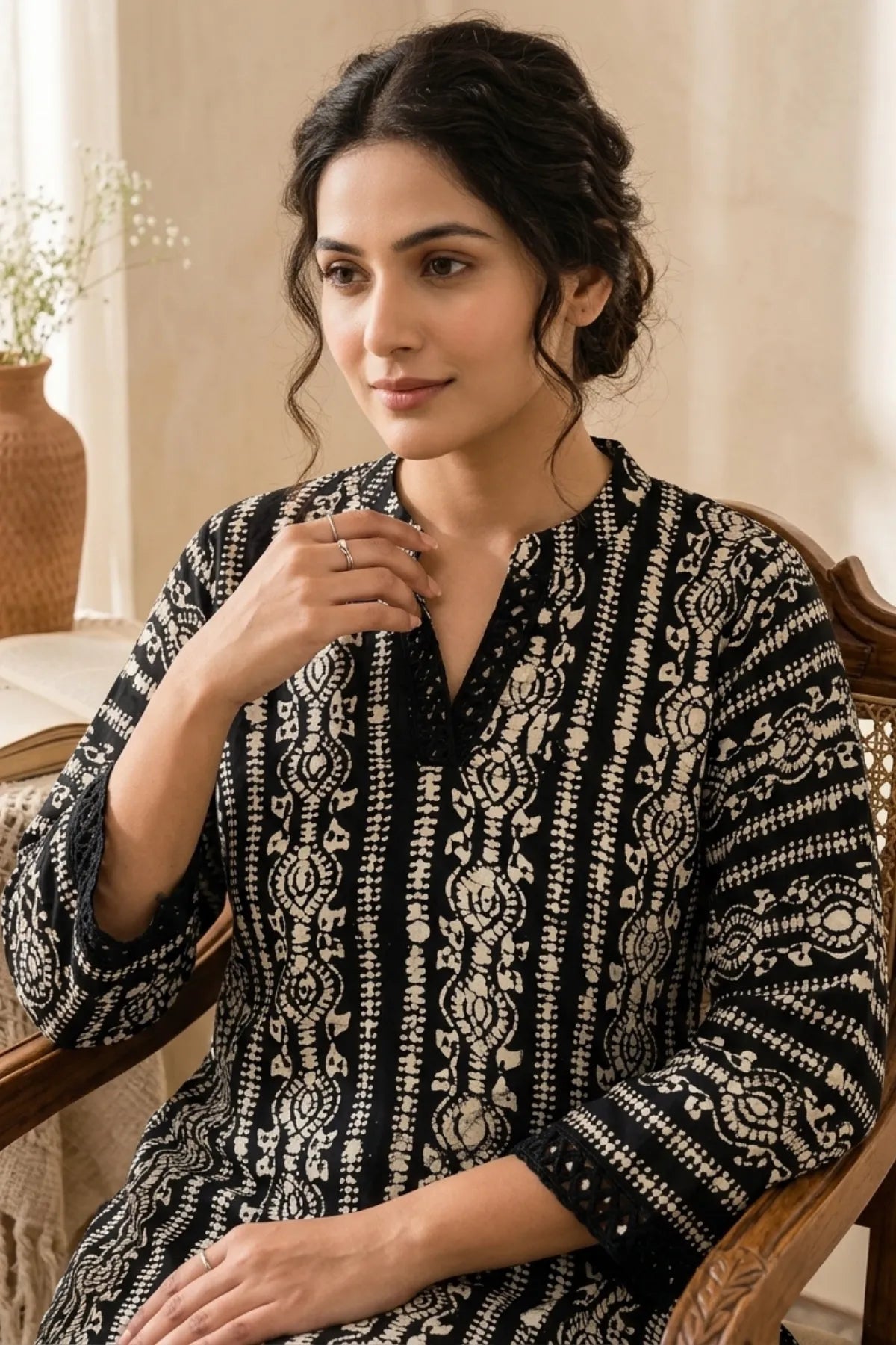 Moonlit Mosaic Tunic