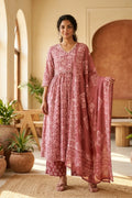 Crushed Batik in Alia’s Anarkali Suit