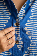 Sky Rhythm Modal Shirt
