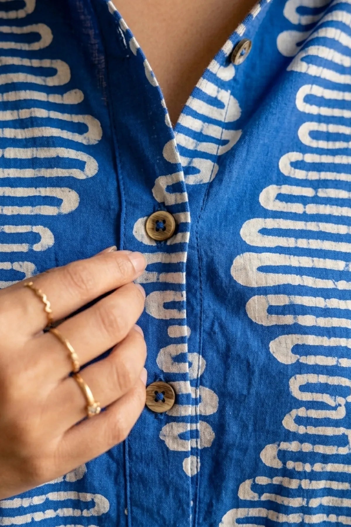 Sky Rhythm Modal Shirt
