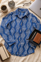 Sky Rhythm Modal Shirt
