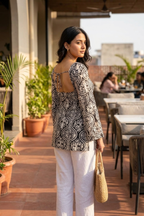 Mosaic Cotton Kurti