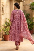 Crushed Batik in Alia’s Anarkali Suit