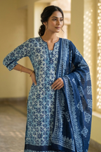 Batik Twilight Sky Suit Set