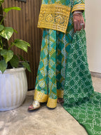 Saanjh Batik Sharara Ensemble