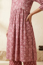 Crushed Batik in Alia’s Anarkali Suit