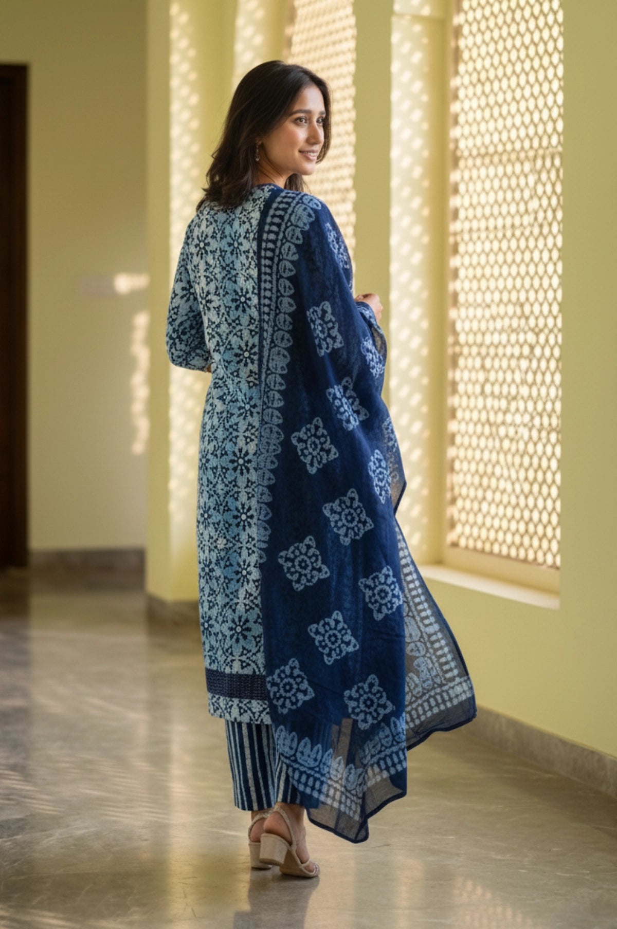 Batik Twilight Sky Suit Set