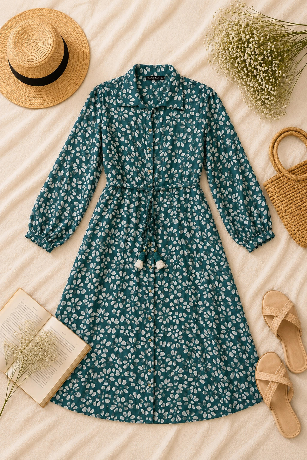 Coastal Daisy Dress