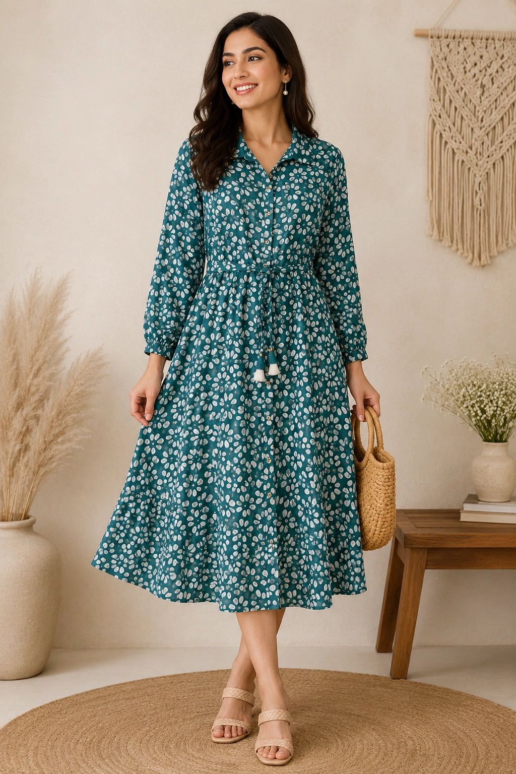 Coastal Daisy Dress