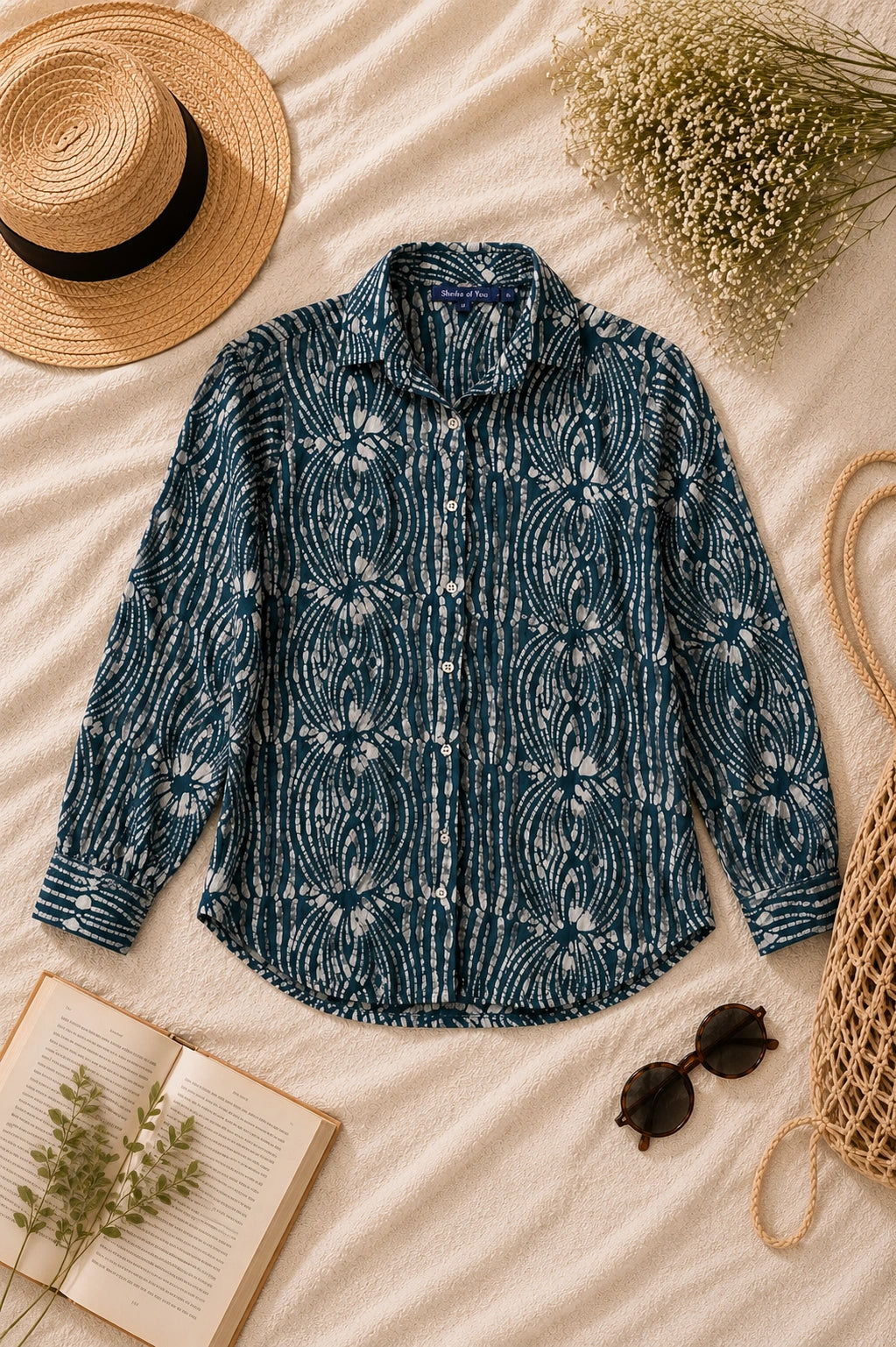 Sky Wave Modal Shirt