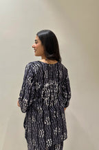 Batik Twilight Co-Ord Set - Black